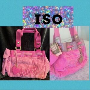 Juicy Couture Vibrant Pink Shoulder Bag